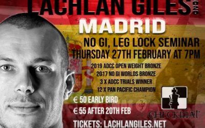 Lachan Giles en CheckMat Madrid